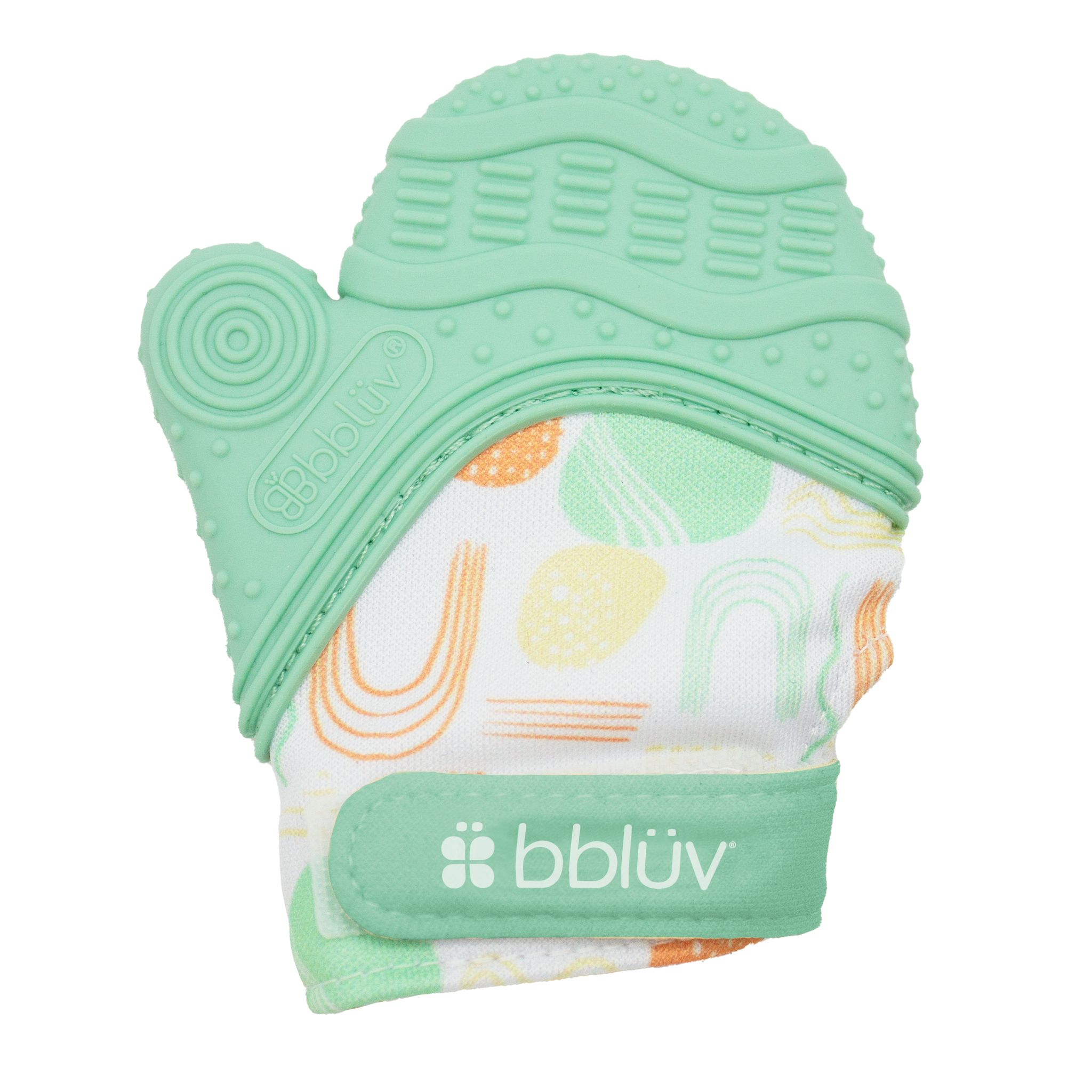 Bblüv Glüv Gant De Dentition Pour Bébé Aqua - Soulage Les Gencives Avec Textures Apaisantes