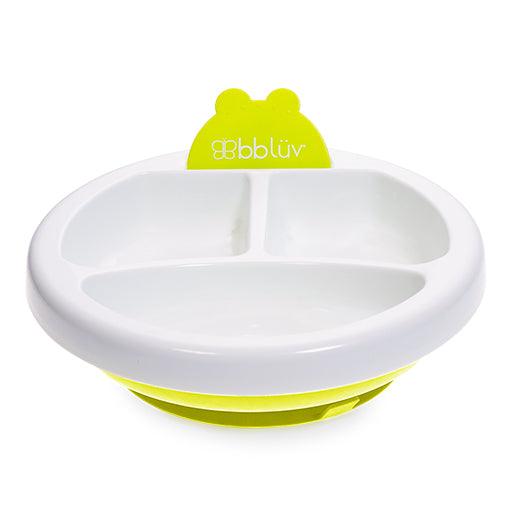 Assiettes à Ventouse En Silicone Pour Bébé - Bols Anti-Gâchis En Forme D'Ours Avec Compartiments - Dès 6 Mois, Micro-ondes Et Lave-vaisselle